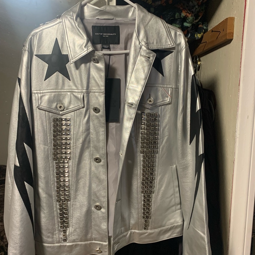 cult of Individuality vegan leather jacket
